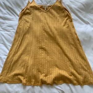 Urban outfitters mustard yellow sun dress